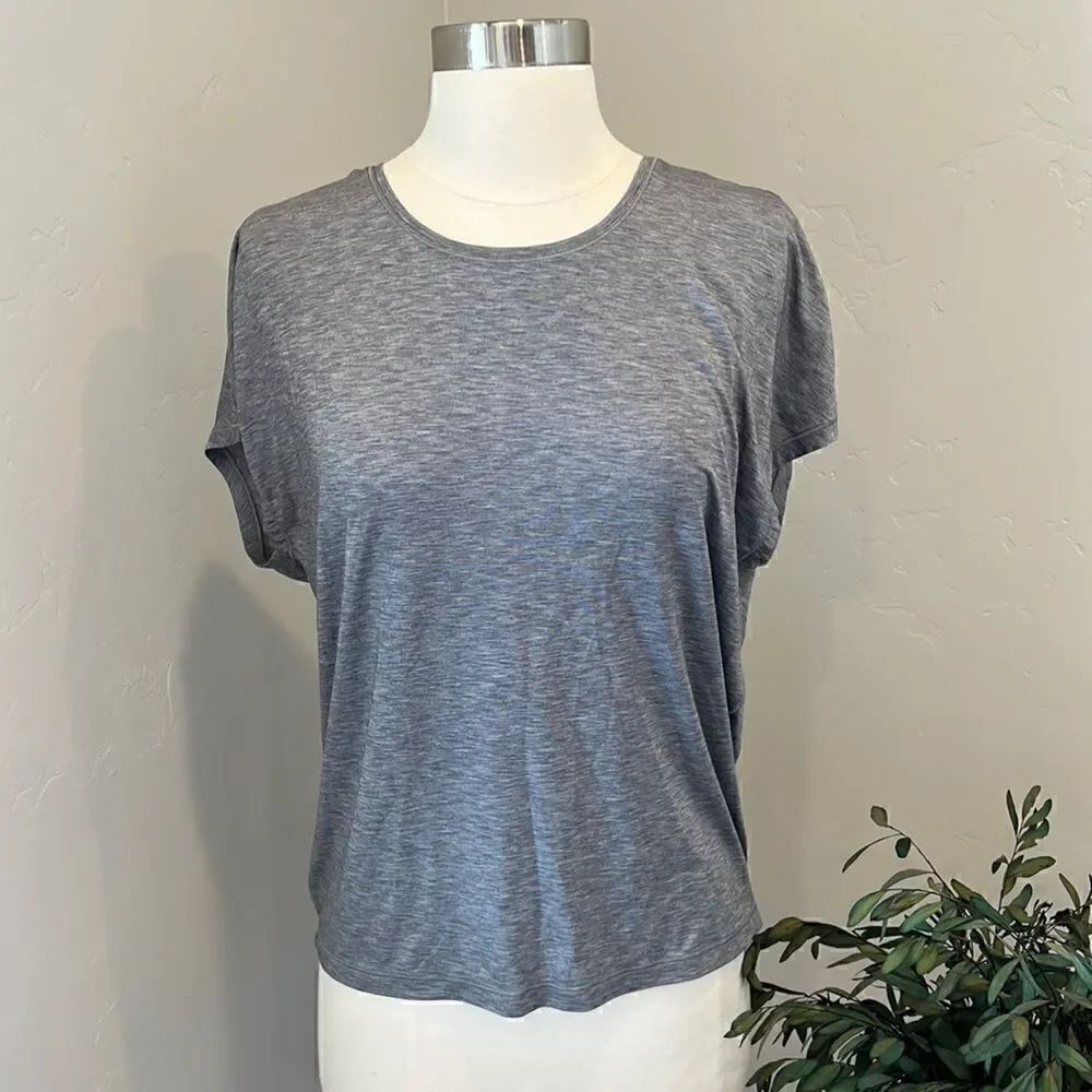 Gray Workout Top  
